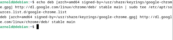 Adding Google Chrome repository on Debian 12