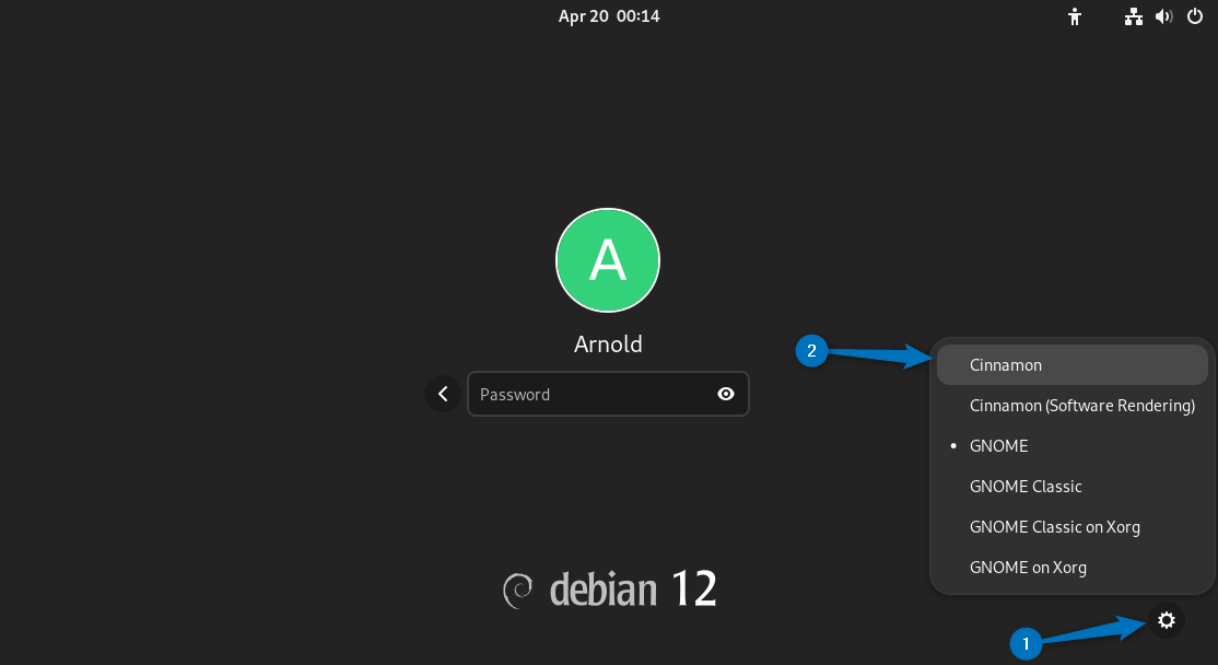 switching From GNOME to Cinnamon On Debian 12