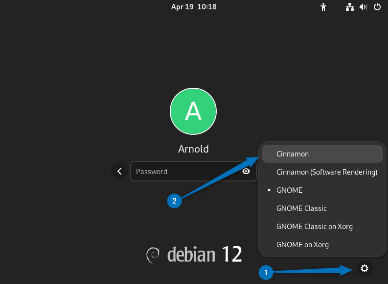 switching From GNOME to Cinnamon On Debian 12