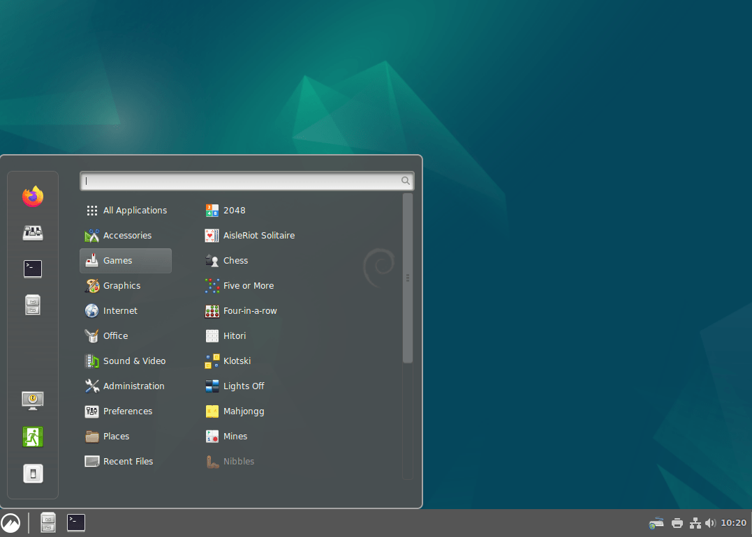 Cinnamon desktop Environment on Debian 12
