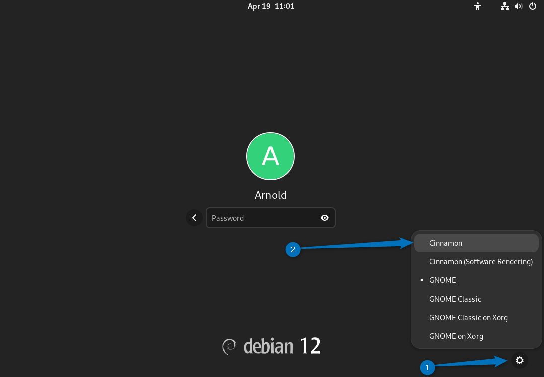 switching From GNOME to Cinnamon On Debian 12