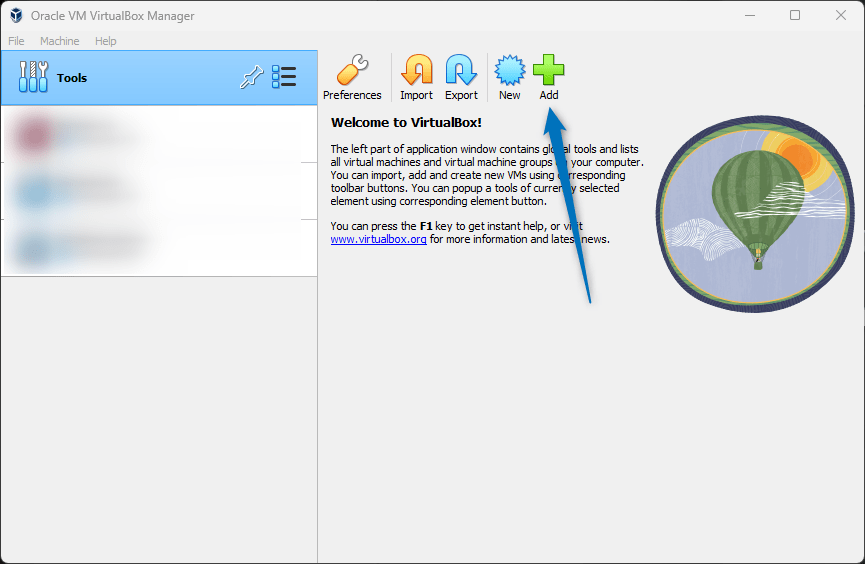 Adding the pre-built version of Kali Linux to Virtual Box
