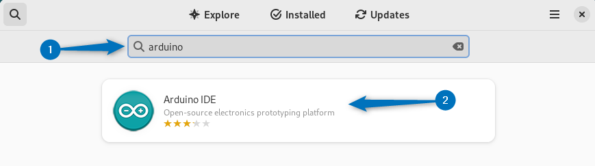Searching for Arduino IDE on Debian 12 Software application