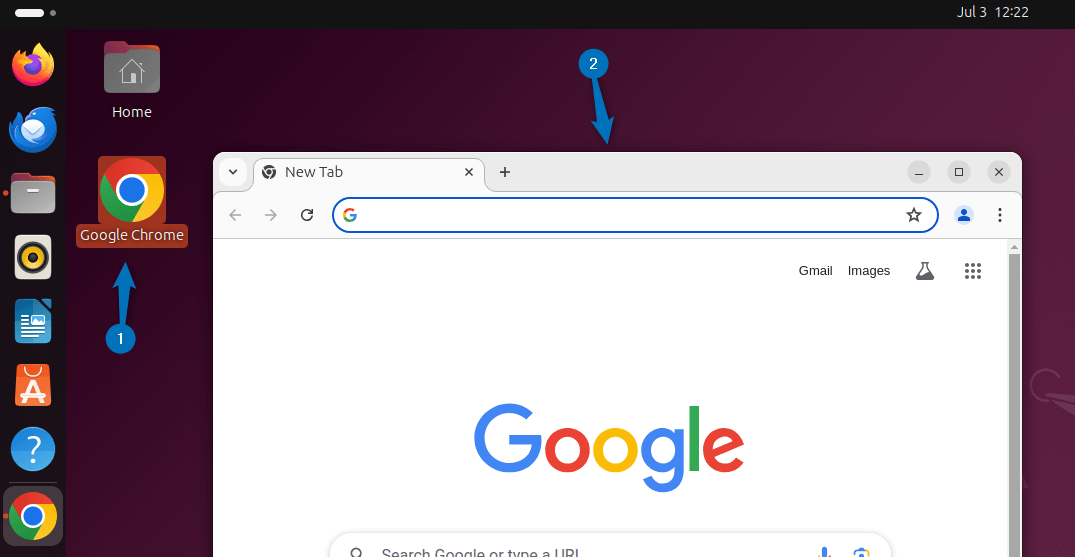 Launching Google Chrome on Ubuntu from Desktop