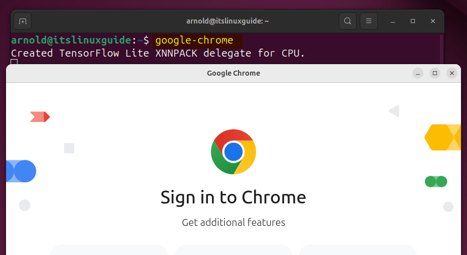 Launching Google Chrome on Ubuntu installed via Deb file