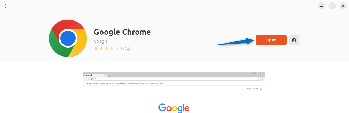 Installed Deb file on Ubuntu using Software app 