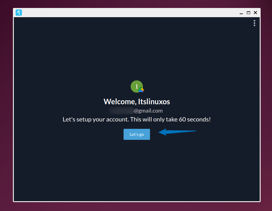 Setting up Google Drive on Insync account on Ubuntu