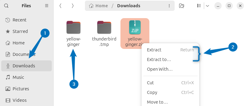 Extracting a font file on Ubuntu