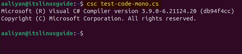 Creating an executable file for running a program using mono on Ubuntu
