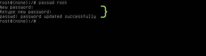 Changing root password in Ubuntu via GRUB menu using the passwd command