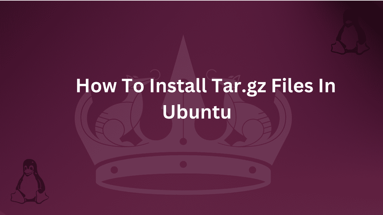 Guide on How to Install Tar.gz files on Ubuntu