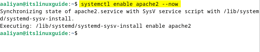 Enabling Apache 2 on Debian for WordPress